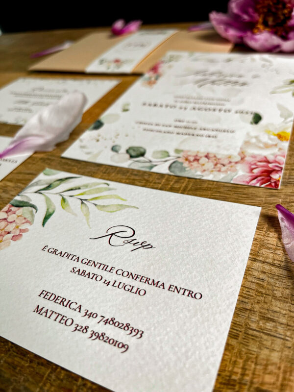 Rsvp Fiori eleganti - immagine 4