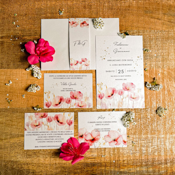 Lista nozze Fiori stilizzati - immagine 2