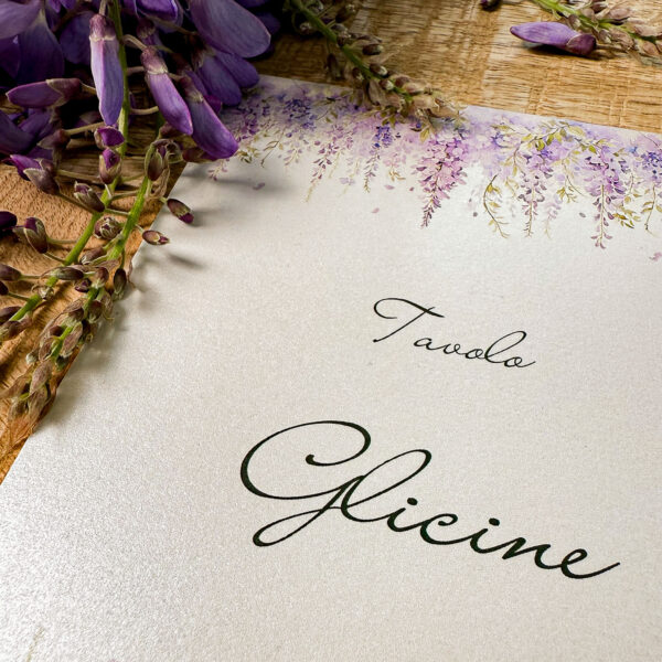 Segna tavolo Fiori Glicine - immagine 3