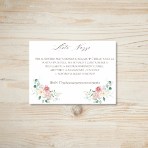 Lista nozze Fiori eleganti