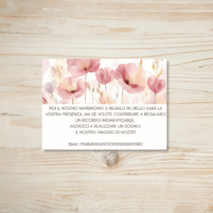 Lista nozze Fiori stilizzati