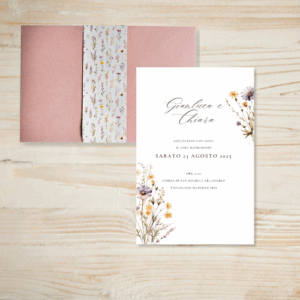 Partecipazione Fiori di campo