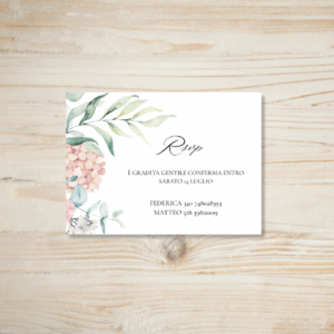 Rsvp Fiori eleganti