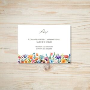 Rsvp Fiori colorati