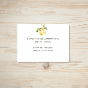 Rsvp Limone