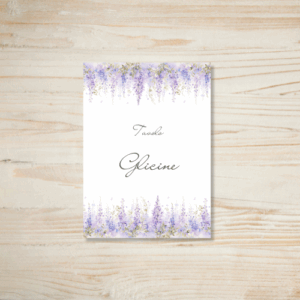 Segna tavolo Fiori Glicine