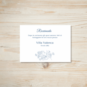 Ricevimento Petali Blu