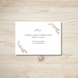 Rsvp Fiori Classici
